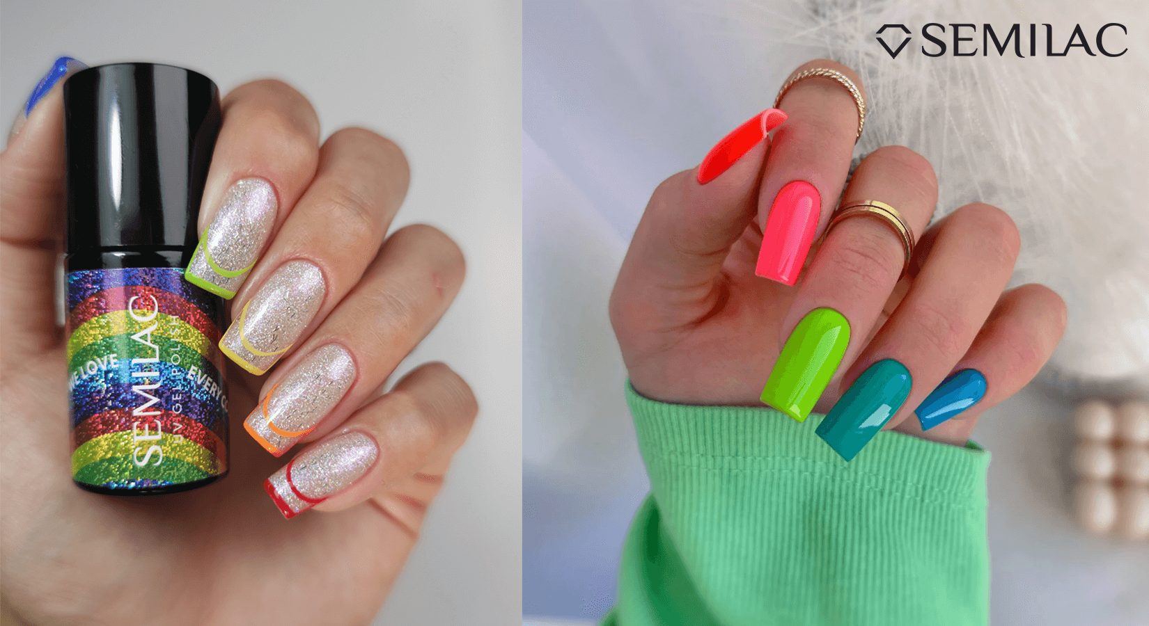 Rainbow Nails for Pride Month – Inspiration & Techniques