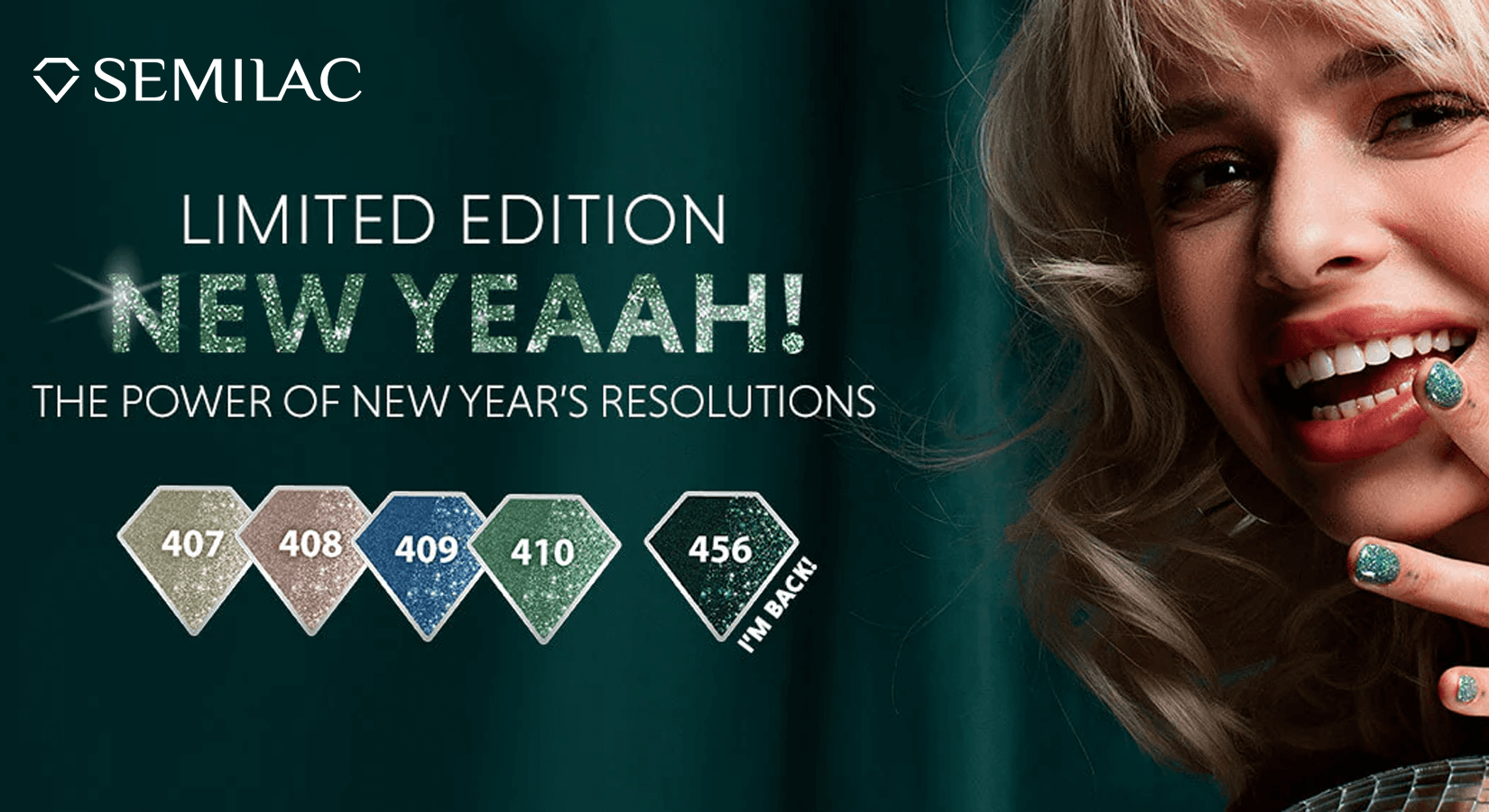 Unveiling the Glamour: Semilac's New Year's Collection Lights Up 2024!