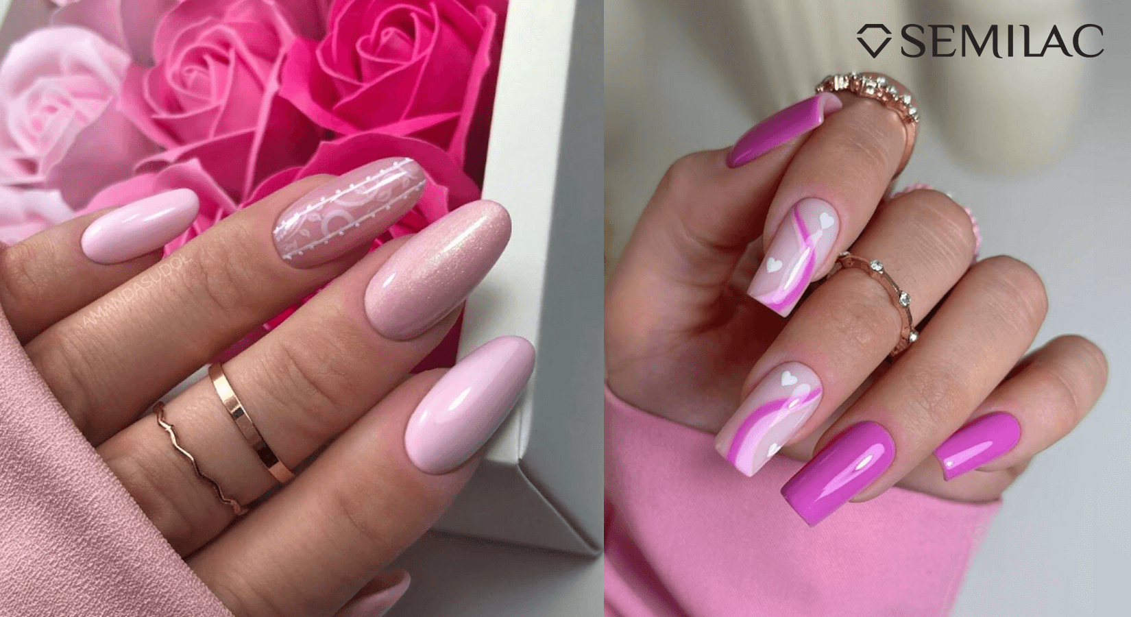 Embrace the Summer Vibe: Pink UV Gel Polish Ideas with Semilac
