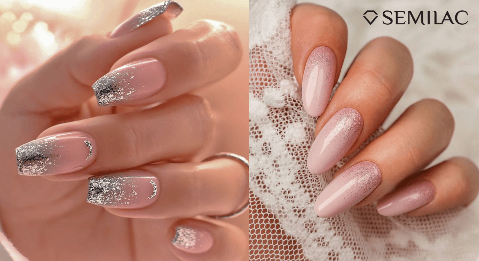 Classy Nails with Soft Shimmer Glow