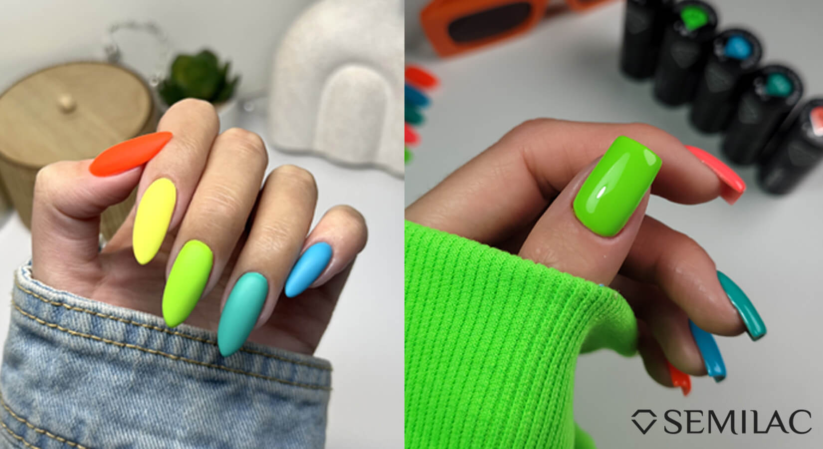 Discover the Vibrant World of Neon UV Gel Nail Polish: Shine Bright with Eye-Catching Colours!