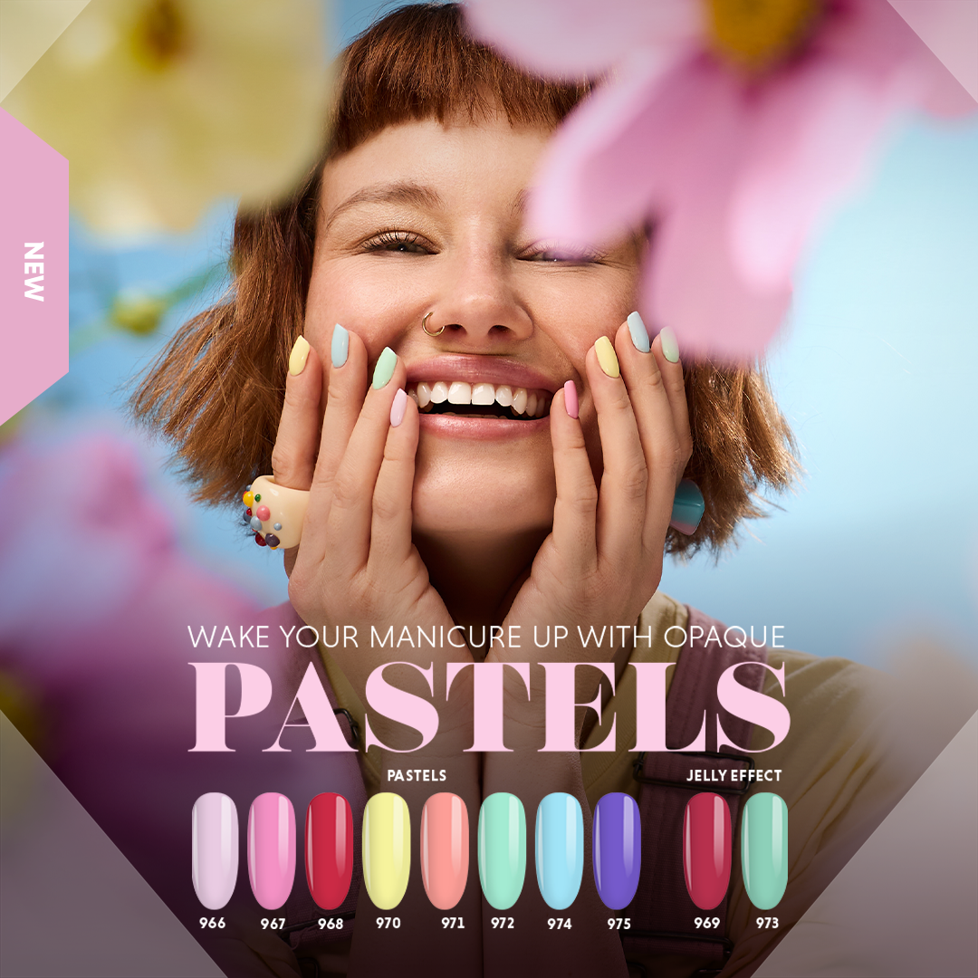 Semilac One Touch Pastels Collection + FREE COLOUR SWATCHES