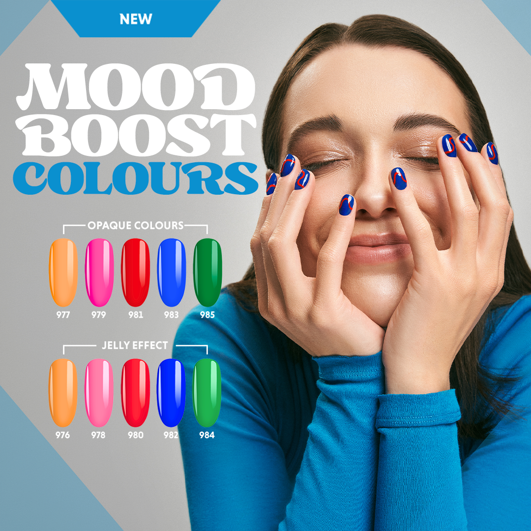 Semilac Mood Boost Collection + FREE COLOUR SWATCHES