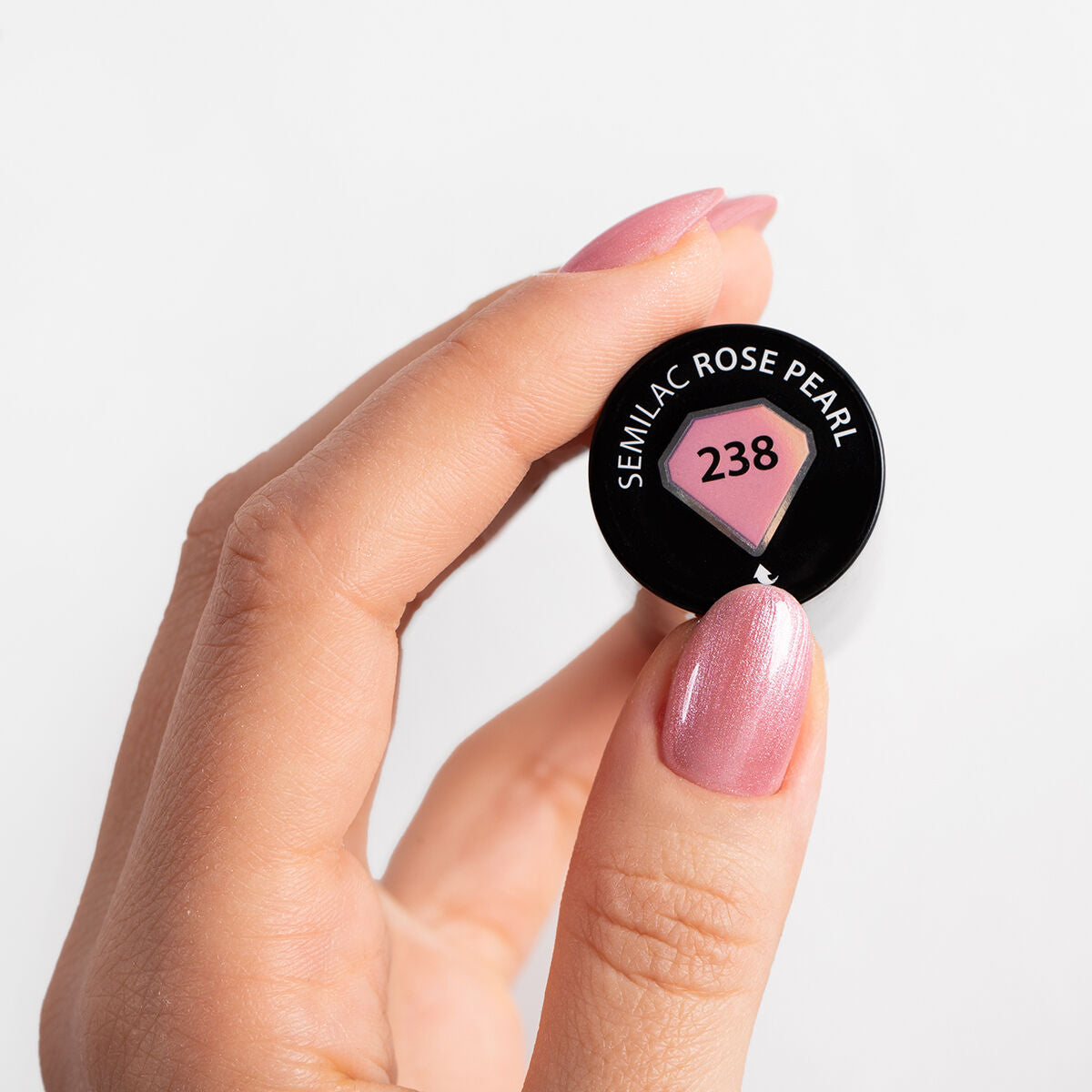 Semilac 238 Rose Pearl UV Gel Polish 7ml - Semilac UK
