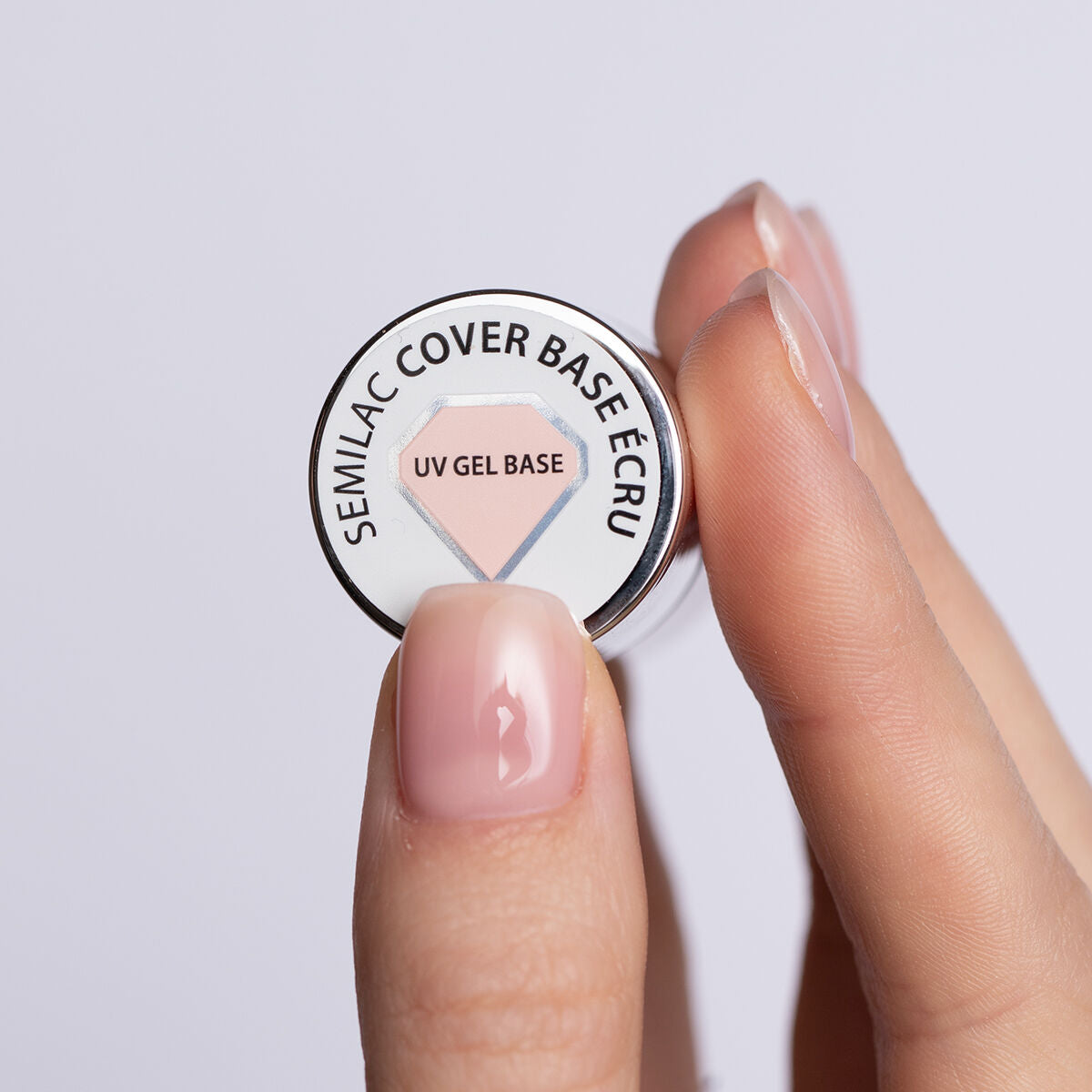 Semilac Skin Tone Cover Base Écru - Builder Gel in a Bottle