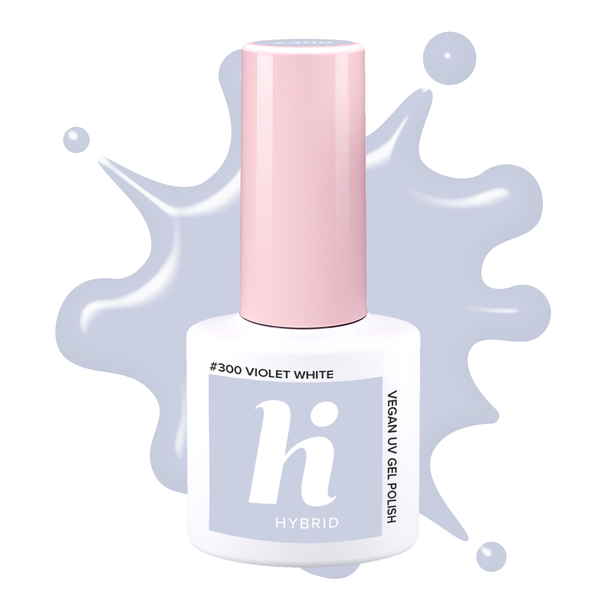 Hi Hybrid 300 Violet White UV Gel Polish 5ml