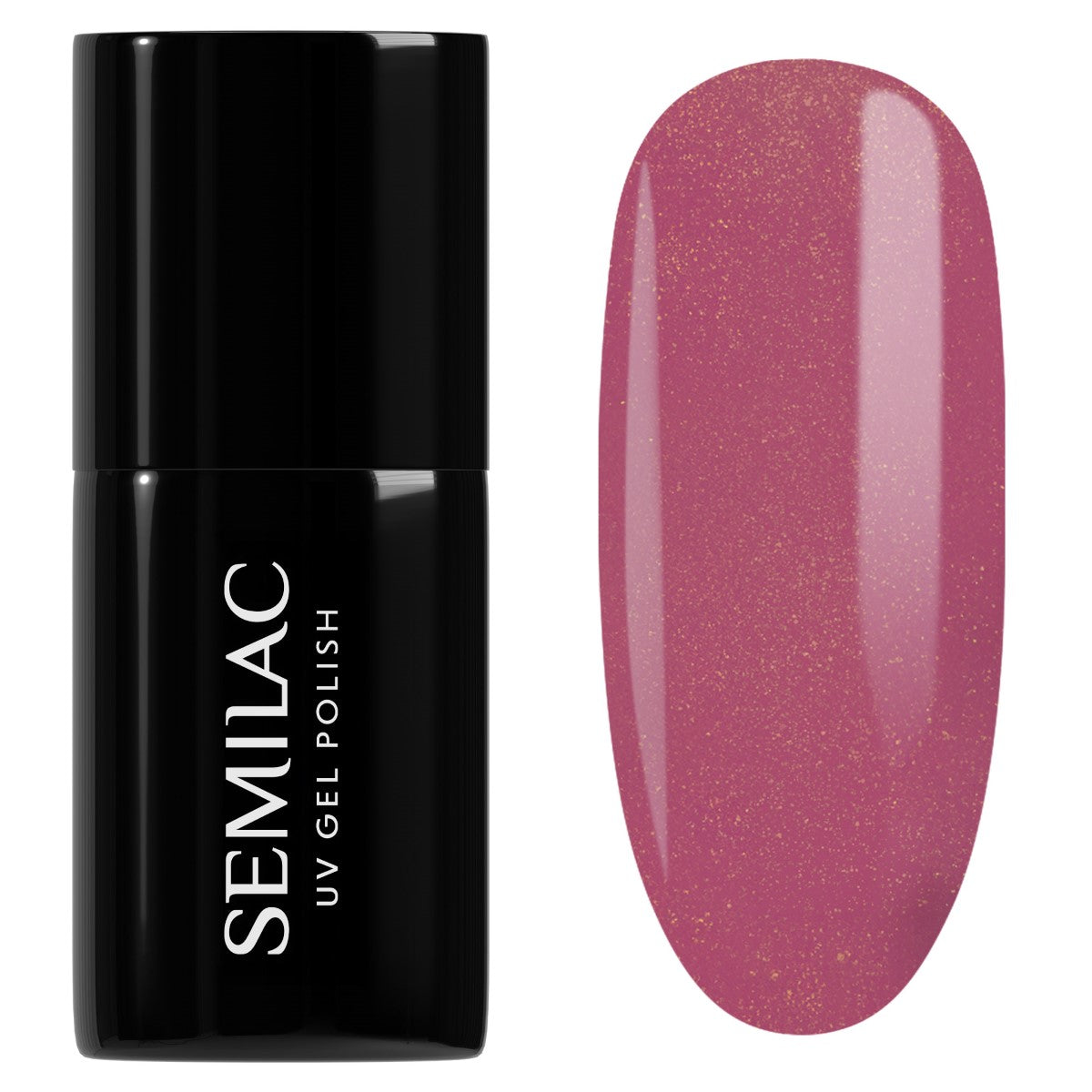 Semilac 377 Shimmer Stone Ruby HEMA Free UV Gel Polish