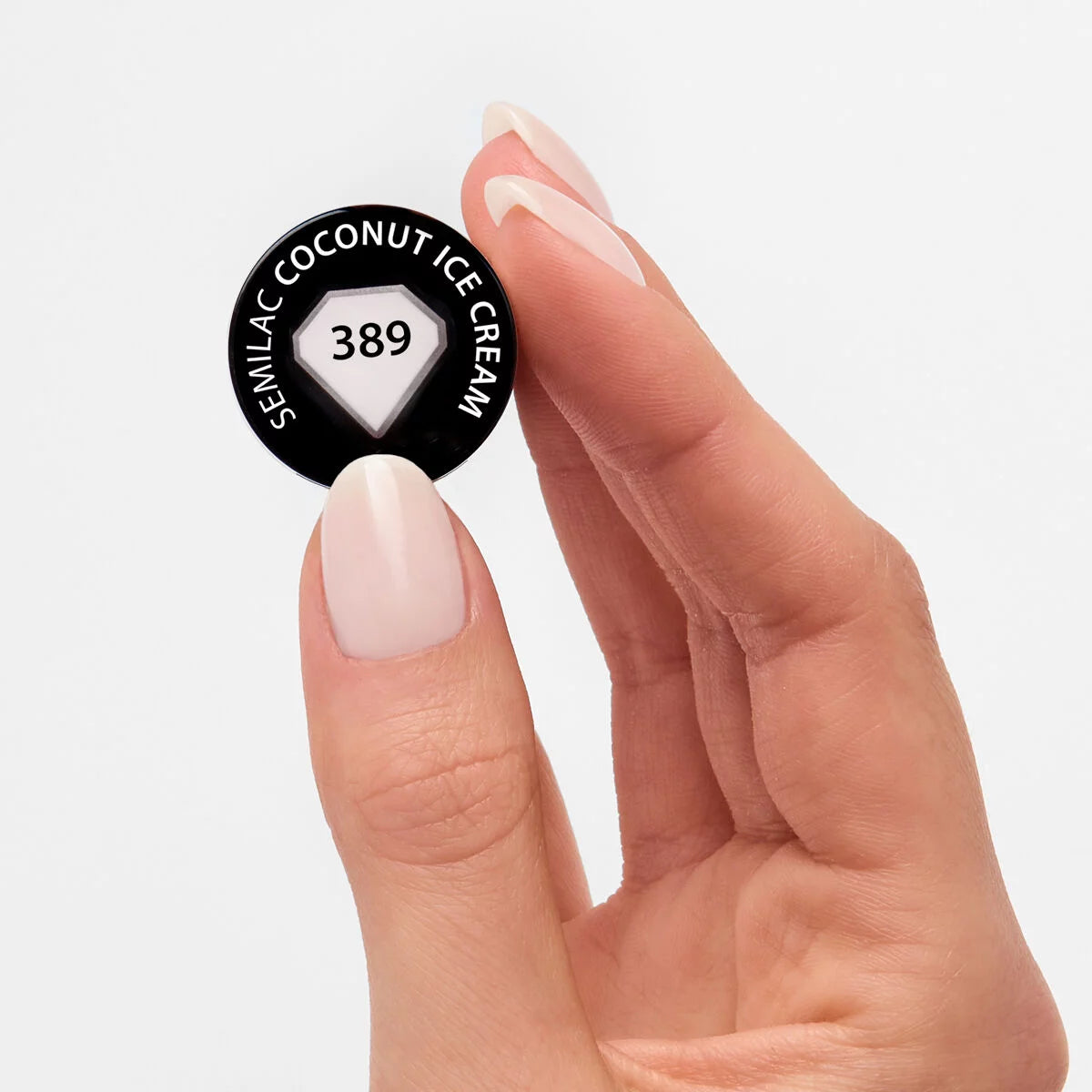 Semilac 389 Coconut Ice Cream HEMA Free UV Gel Polish