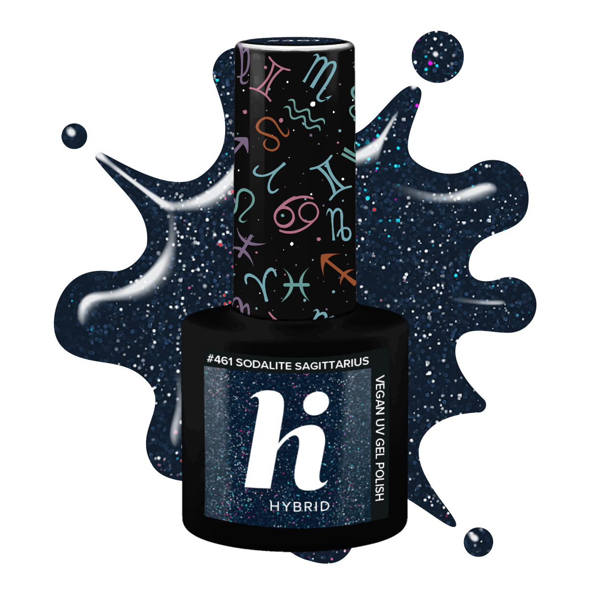 Hi Hybrid 461 Sodalite Sagittarius UV Gel Polish 5ml