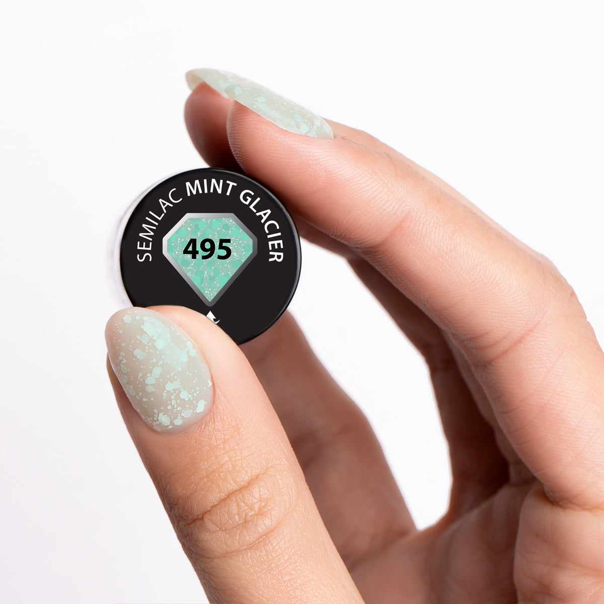 Semilac 495 Mint Glacier UV Gel Polish 7ml - Semilac UK