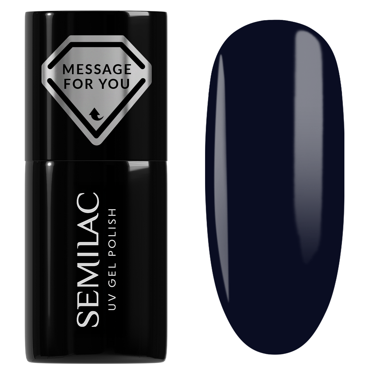 Semilac 741 Navy Eclipse UV Gel Polish