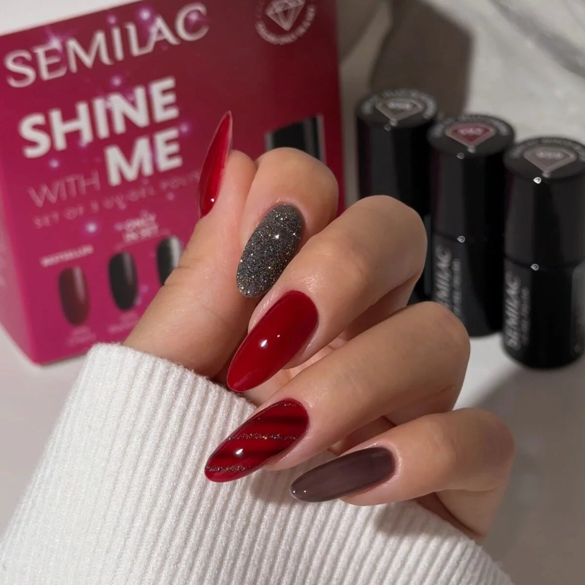 Semilac 958 Jelly Blackberry UV Gel Polish