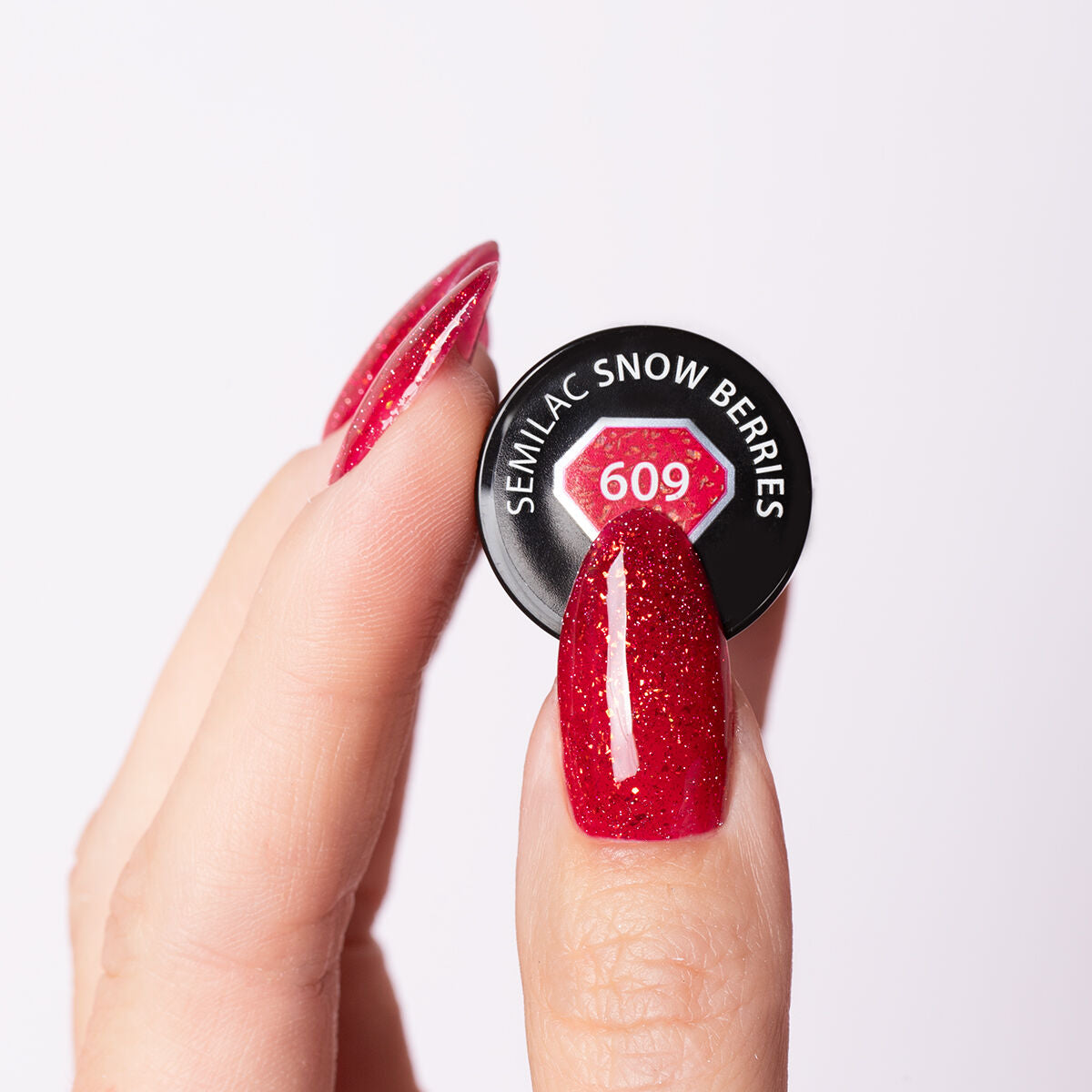 Semilac 609 Snow Berries UV Gel Polish