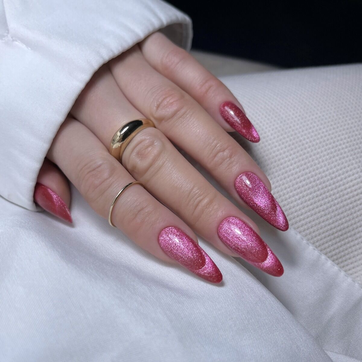 Semilac 795 Magnetic Raspberry UV Gel Polish