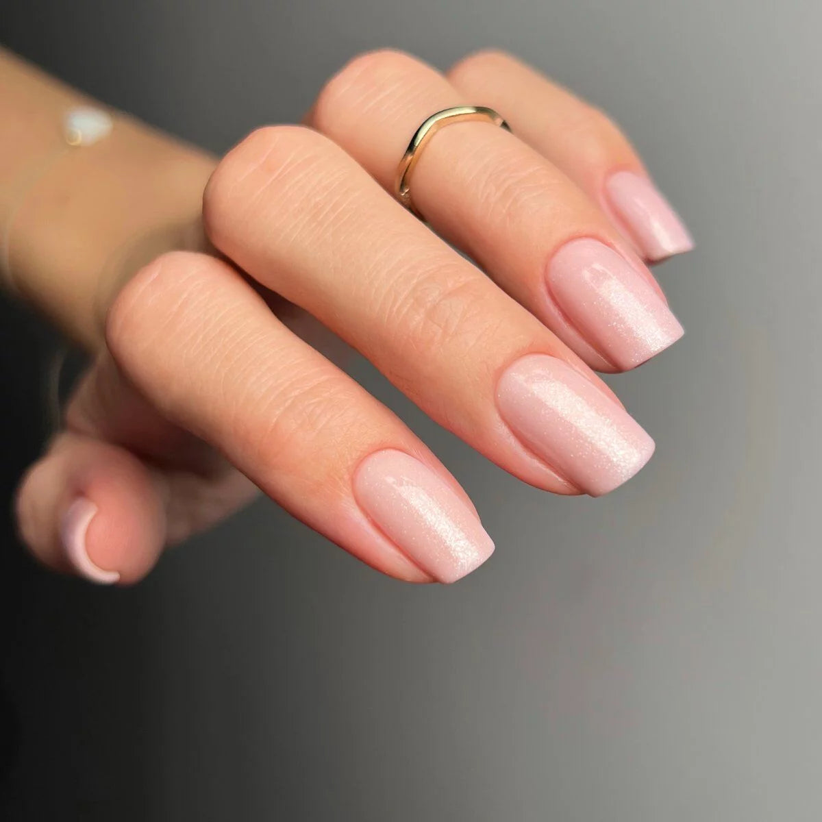 Semilac Smart Builder 806 Glitter Delicate Pink - Builder Gel in a Bottle