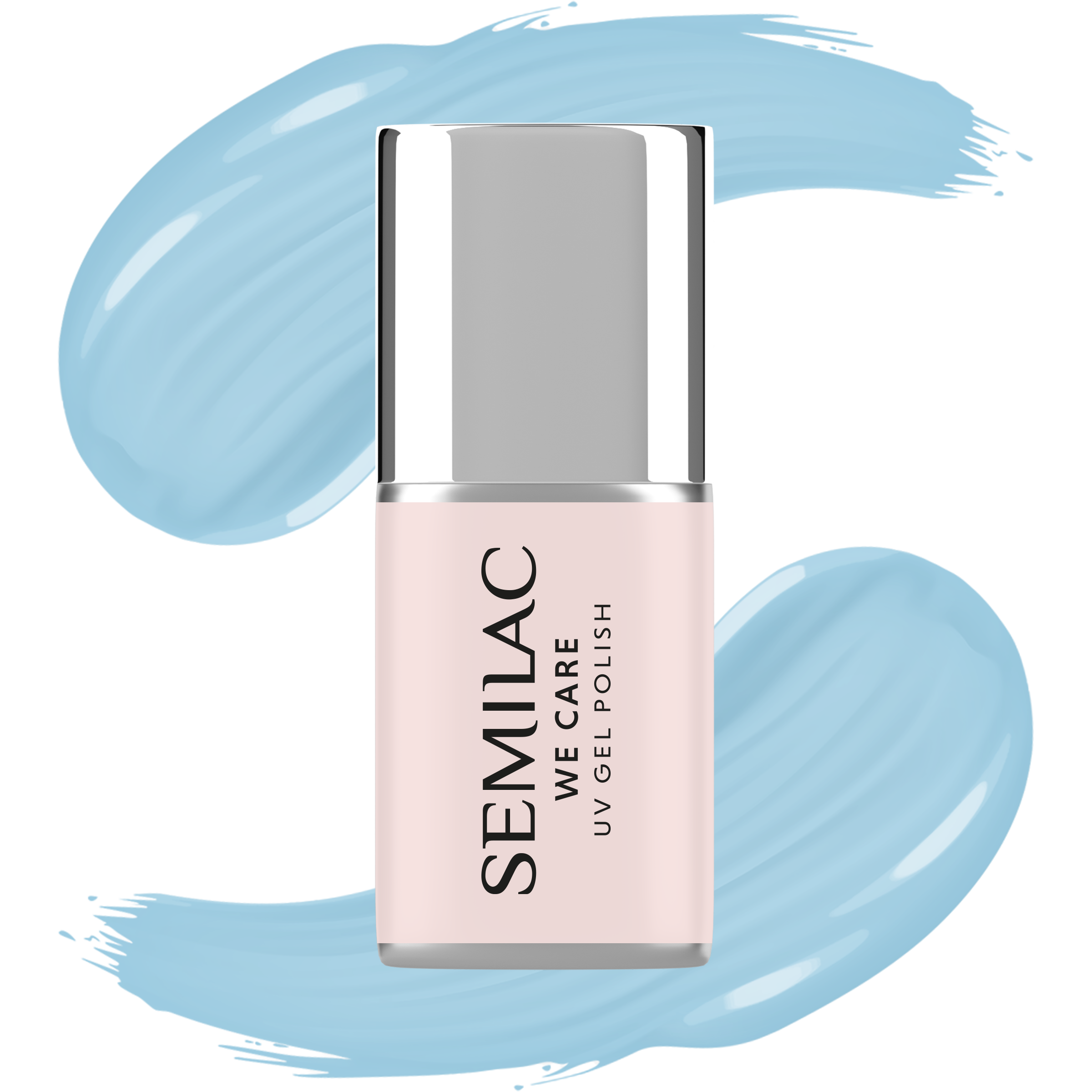 Semilac Extend Care 5in1 807 Pastel Blue UV Gel Polish 11ml