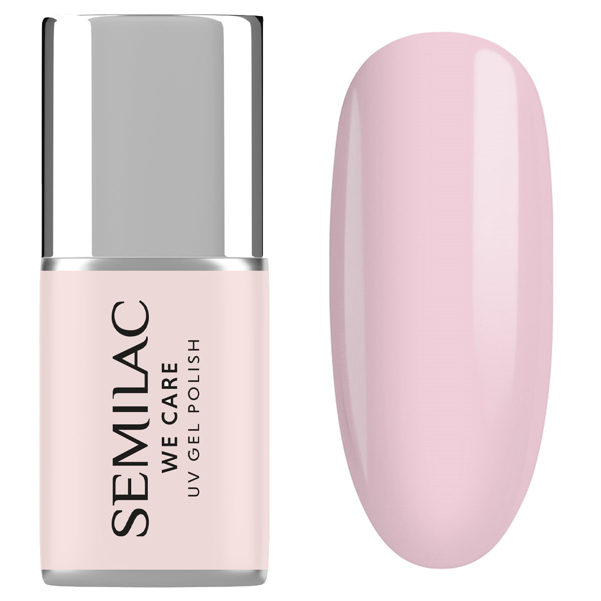 Semilac Extend Care 5in1 809 Tender Pink UV Gel Polish 11ml - Builder Gel in a Bottle