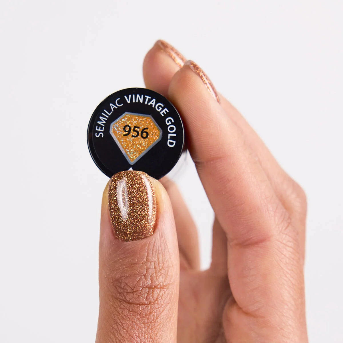 Semilac 956 Vintage Gold UV Gel Polish
