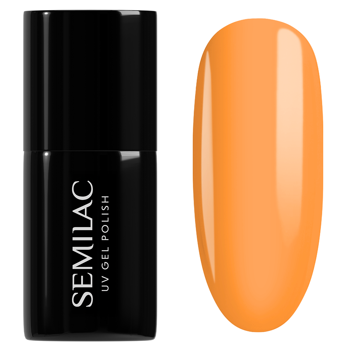 Semilac 977 Orange Glow UV Gel Polish