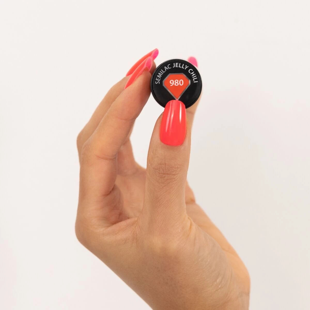 Semilac 980 Jelly Chilli UV Gel Polish