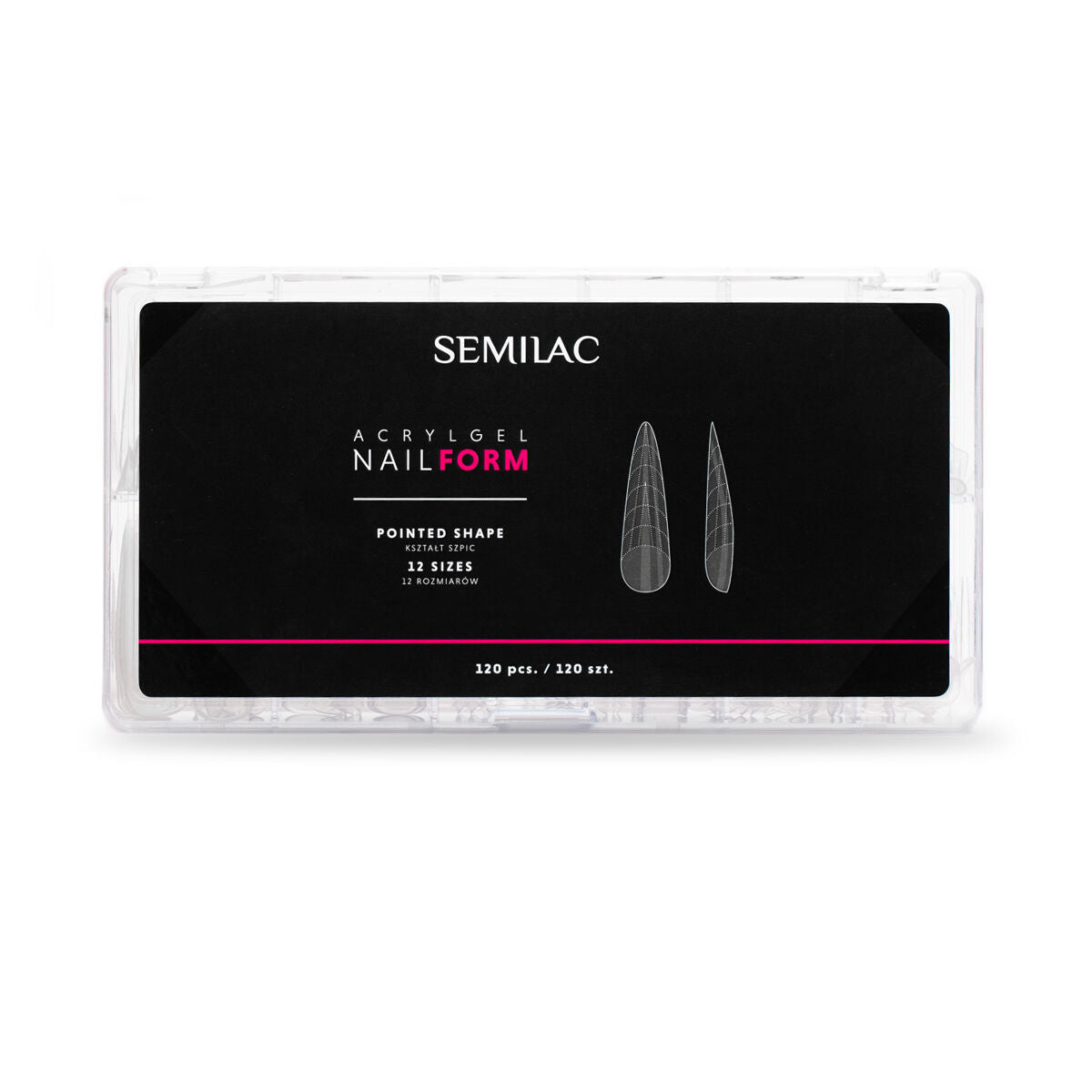 Semilac Acrylgel Nail Form Pointed 120 Pcs. - Semilac UK