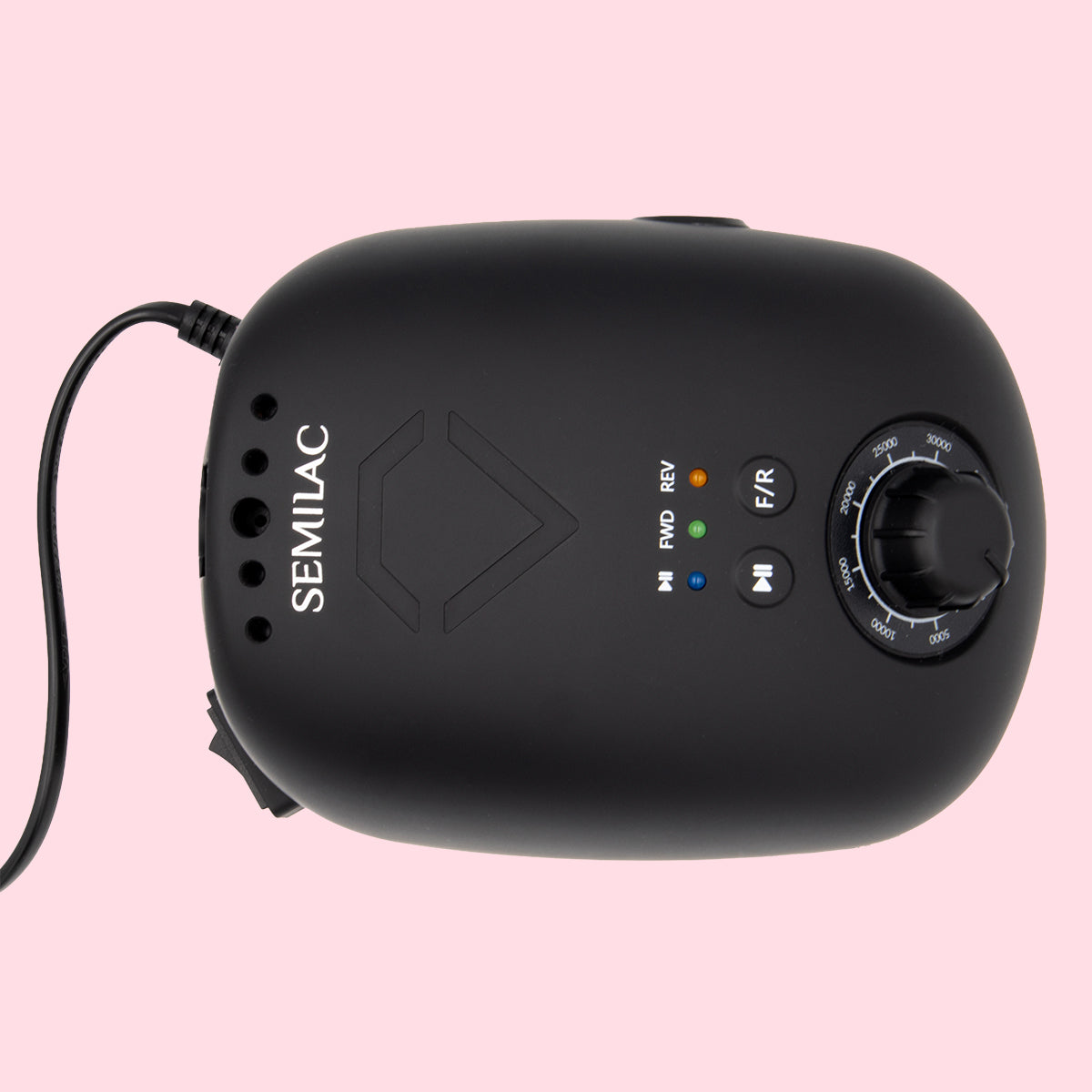 Semilac Nail Drill 65W v2 - Professional Electric E-File (Black)