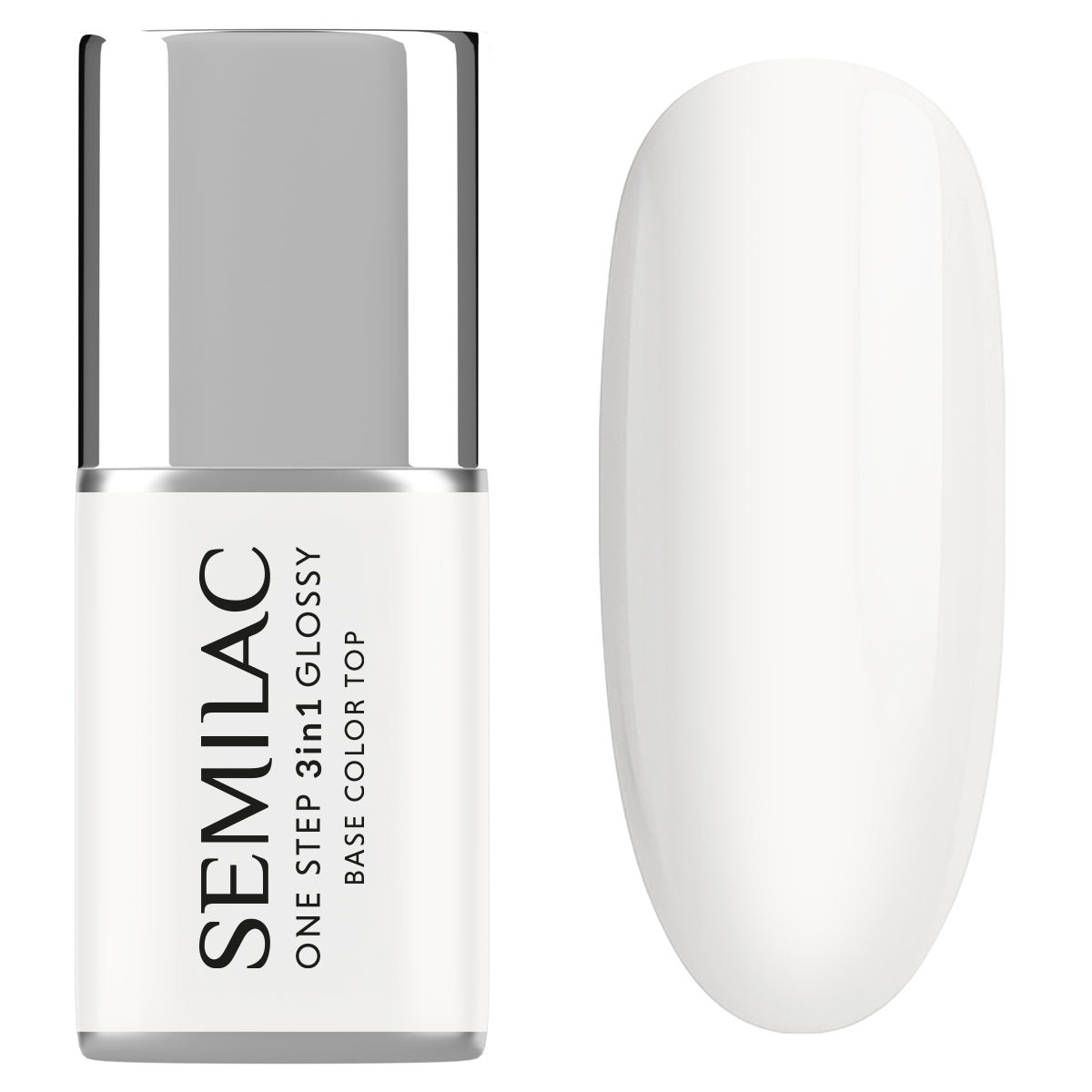 Semilac One Step Gel Polish Bottle 5ml 251 Coconut Cream