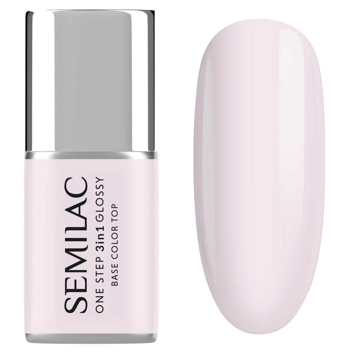Semilac One Step Gel Polish Bottle 5ml 253 Natural Pink