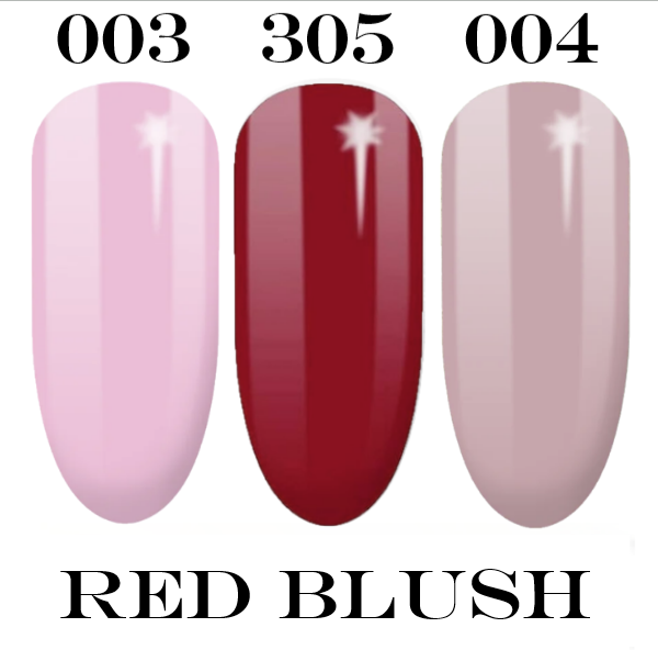 Semilac UV Gel Polish Starter Set LOVE ME 48W Lamp- 3 Full Size Colours Included!