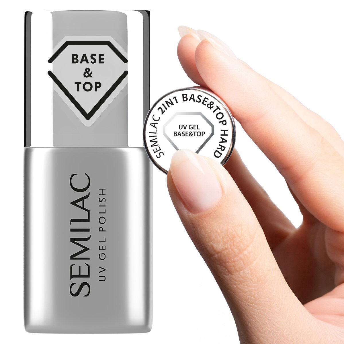 Semilac Base/Top Hard 2in1 UV Gel Polish
