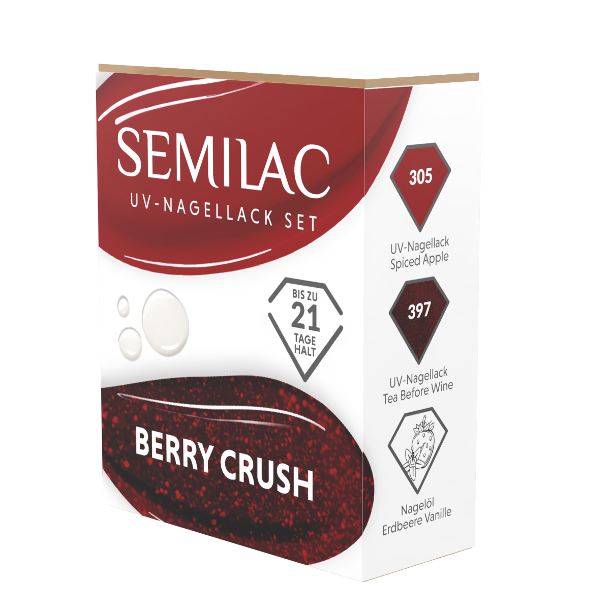 Semilac Berry Crush Colour Set