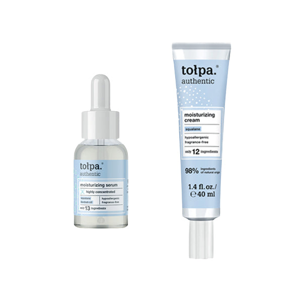 Tolpa Hydrating Balance Set – Serum & Cream – Sensitive Skin
