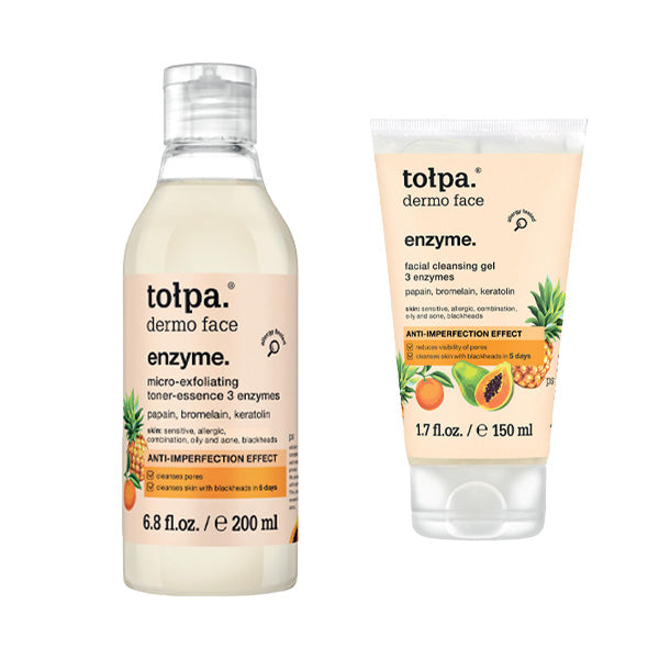 Tolpa Enzyme Exfoliating & Cleansing Duo