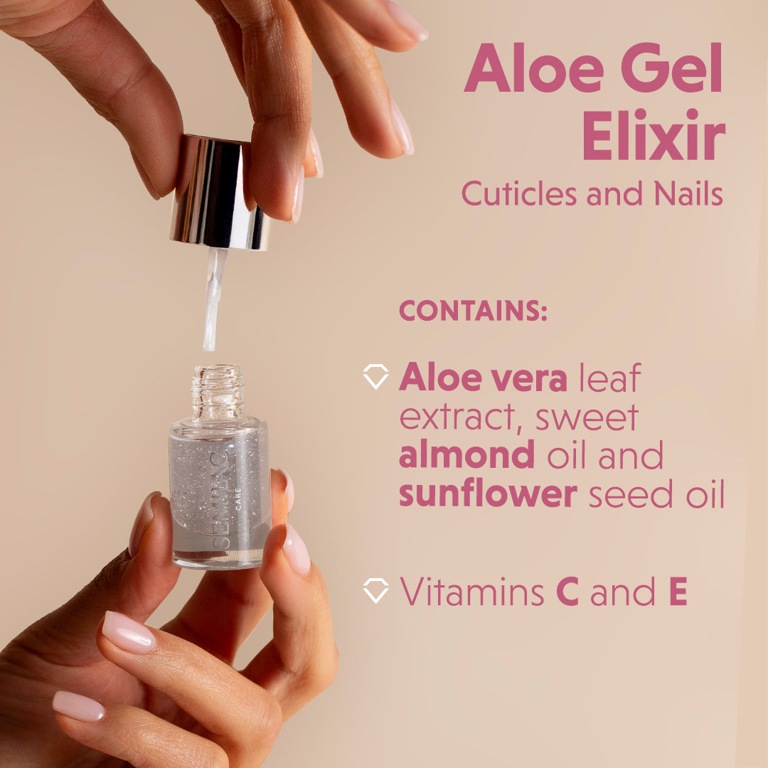 Semilac Aloe Gel Elixir for Cuticles and Nails