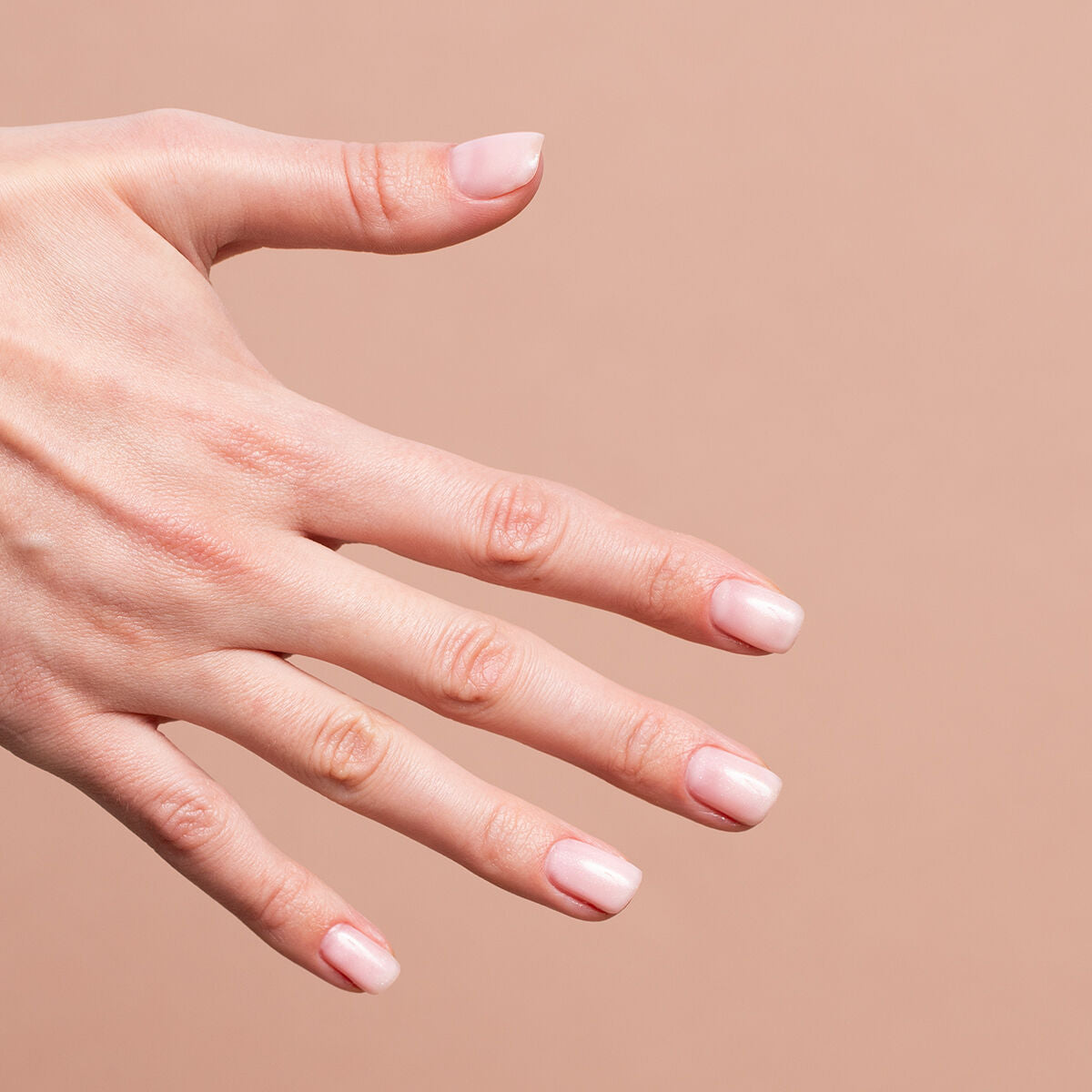 Semilac Skin Tone Cover Base Glitter Rose - Builder Gel in a Bottle