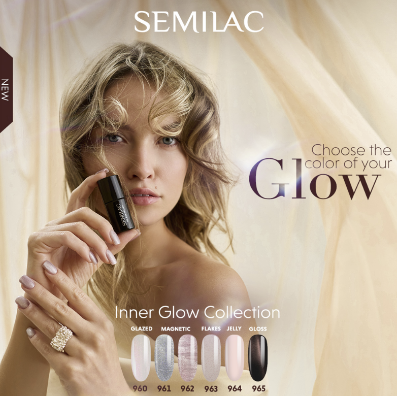 Semilac Inner Glow Collection + FREE COLOUR SWATCHES