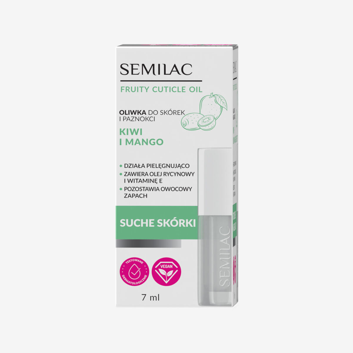 Semilac Nail Oil Kiwi Mango 7ml - Semilac UK
