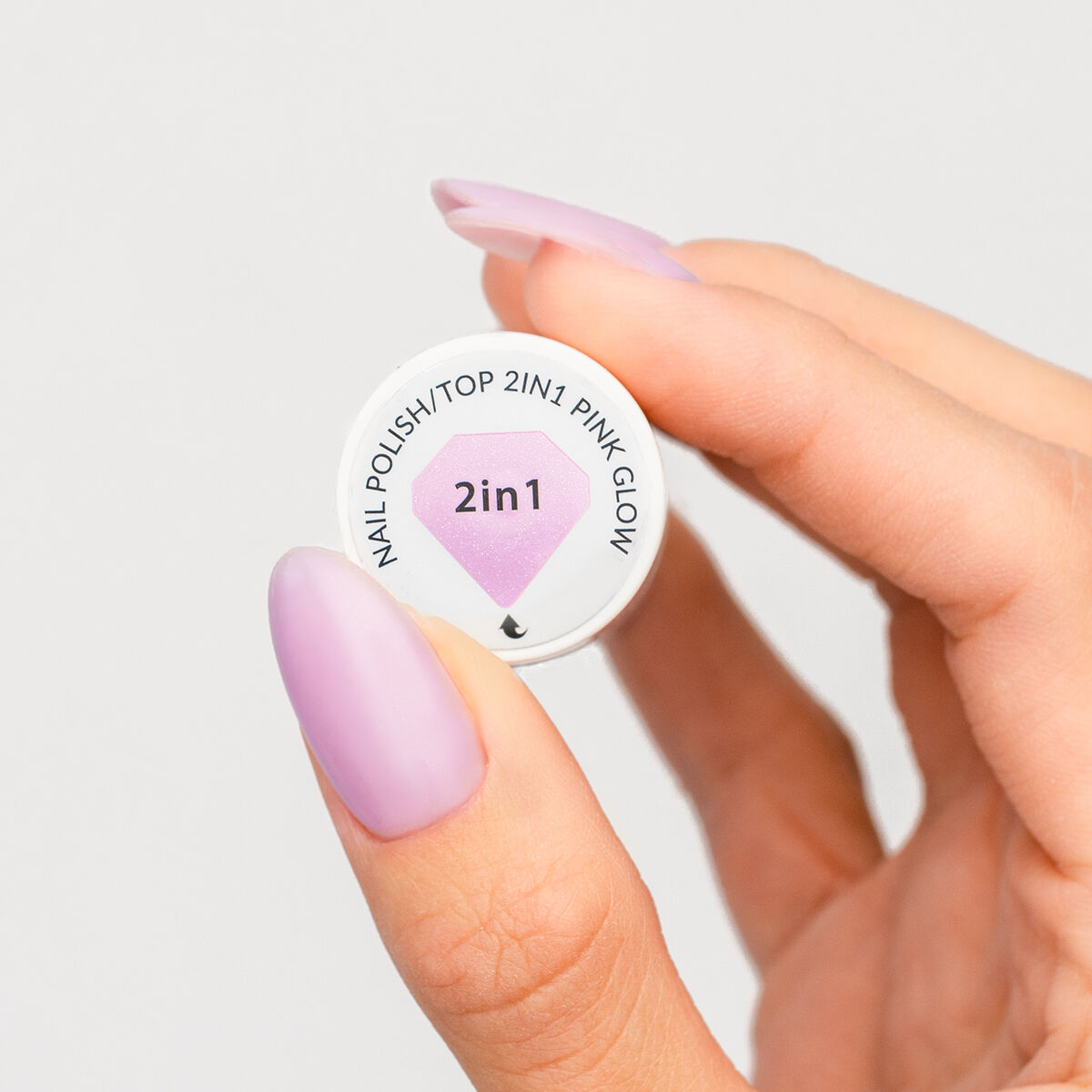 Semilac 2in1 Colour & Top Glazed Holo Classic Nail Polishe - Semilac UK