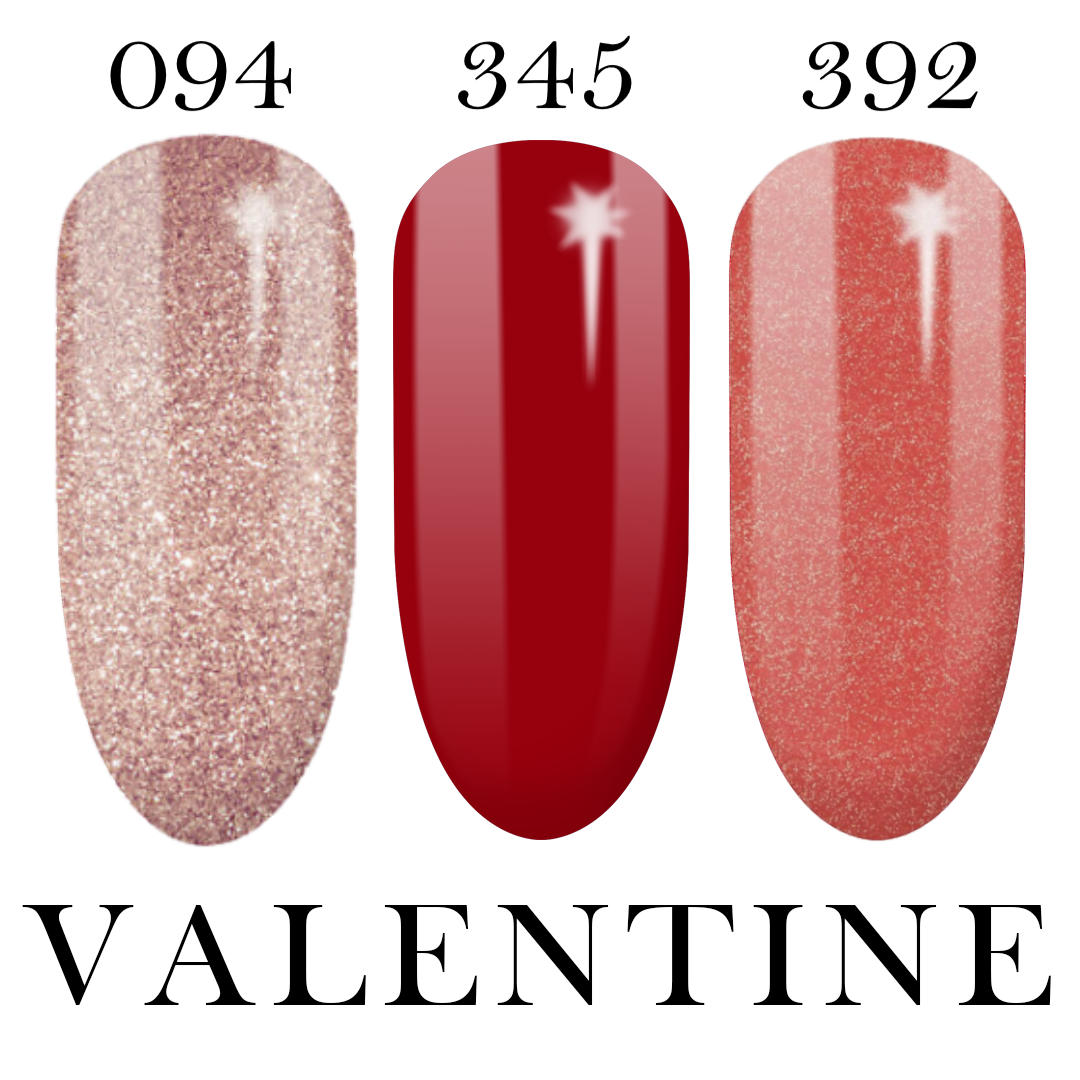 Semilac UV Gel Polish Starter Set LOVE ME 48W Lamp- 3 Full Size Colours Included!