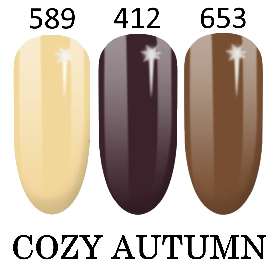Semilac UV Gel Polish Starter Set LOVE ME 48W Lamp- 3 Full Size Colours Included!