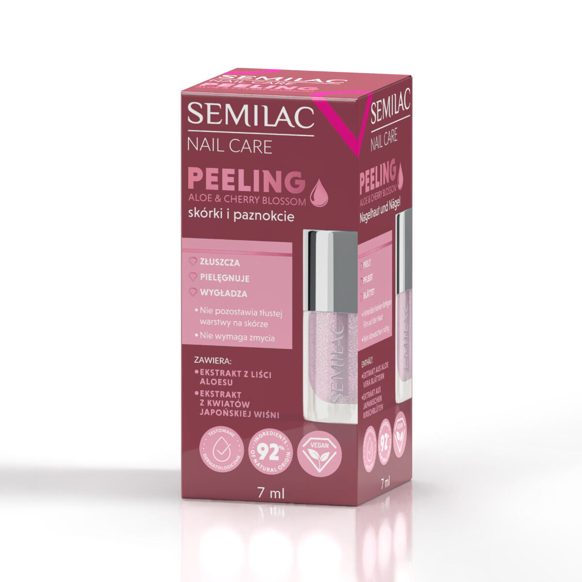 Semilac Aloe & Cherry Blossom Nails and Cuticles Scrub