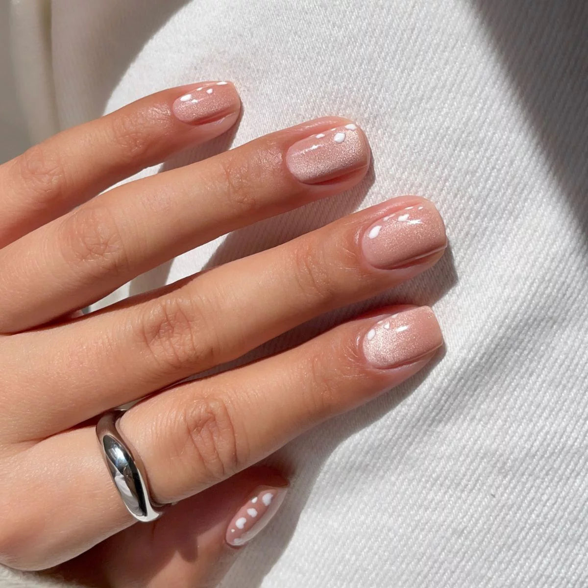 Semilac 733 Creamy Praline Gloss UV Gel Polish