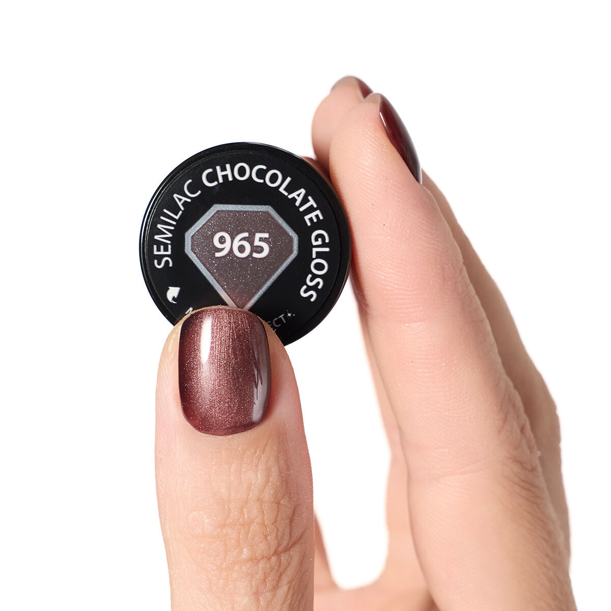 Semilac 965 Chocolate Gloss UV Gel Polish