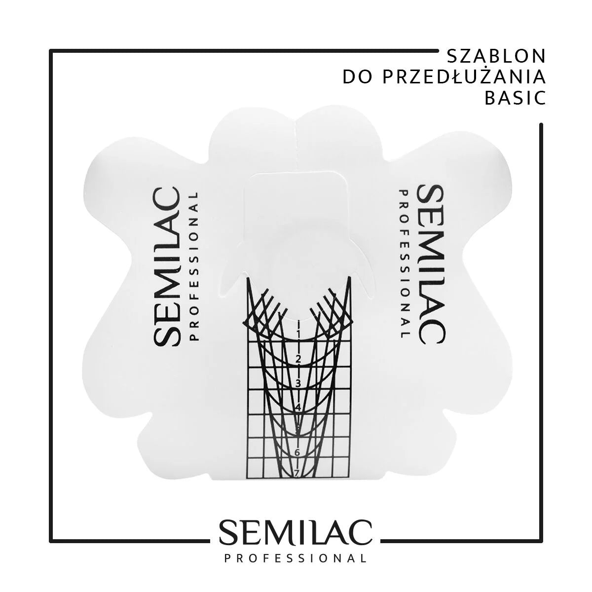 Semilac Professional Extension Forms Basic 500pcs