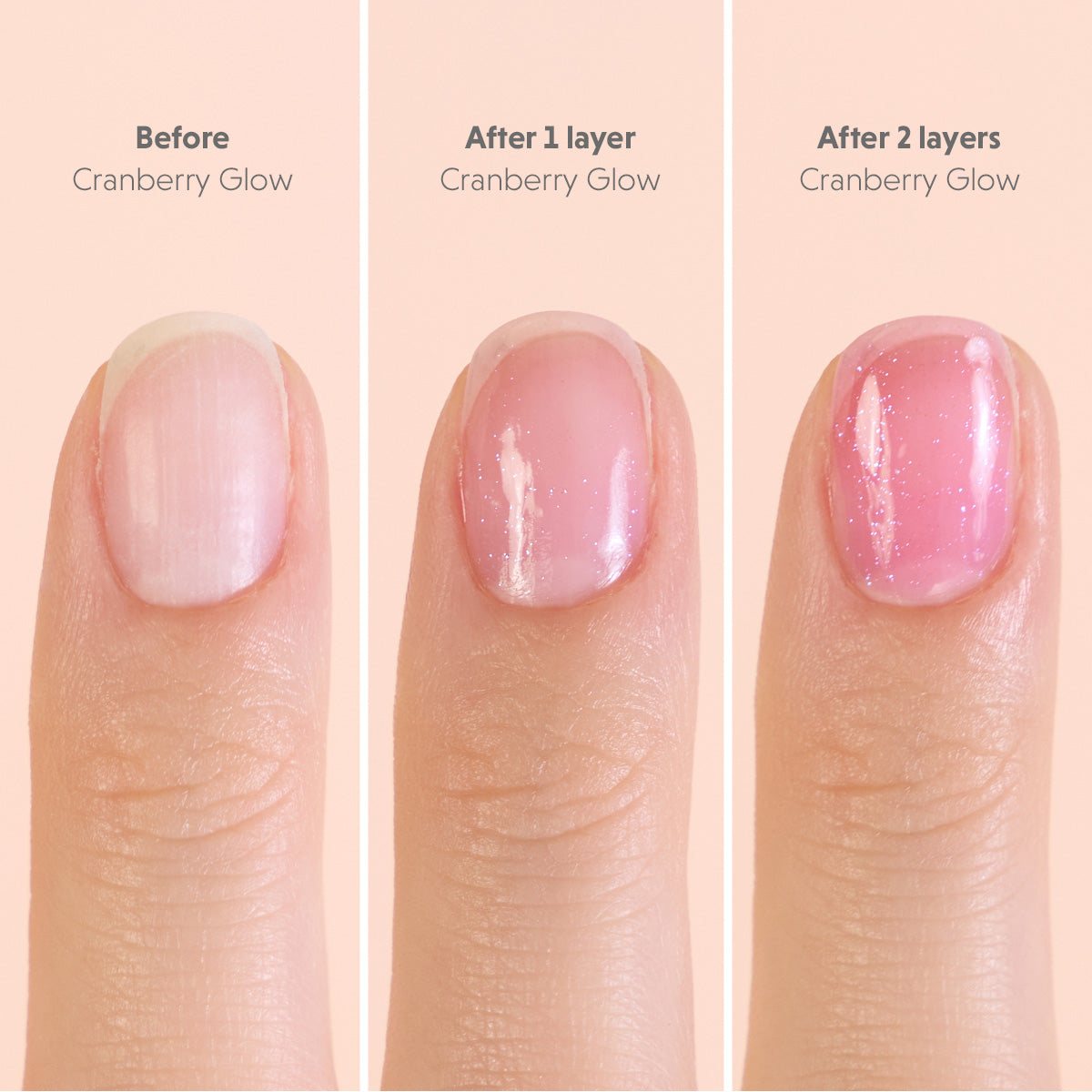 Semilac Nail Conditioner Nail Perfector Cranberry Glow 9ml