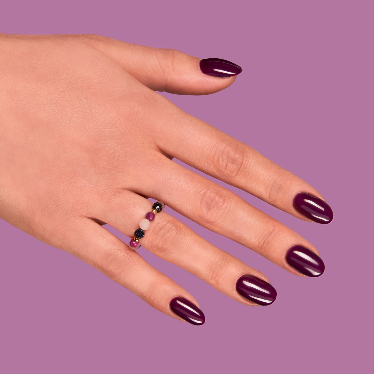 Semilac 015 Plum UV Gel Polish 7ml - Semilac UK