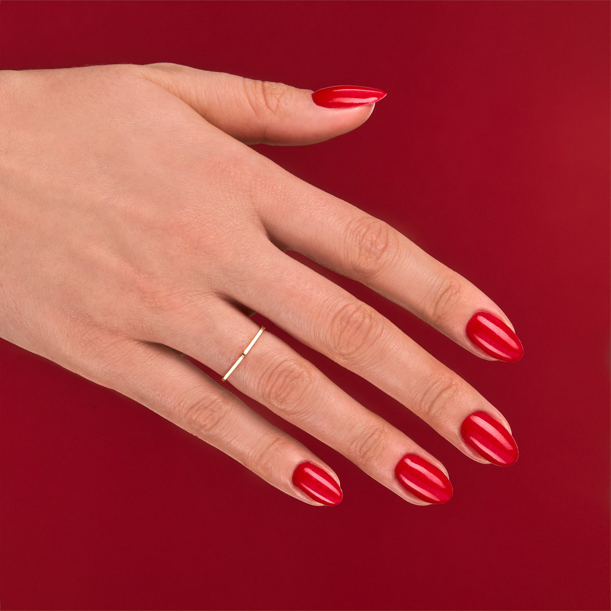 Semilac 025 Glitter Red UV Gel Polish 7ml - Semilac UK