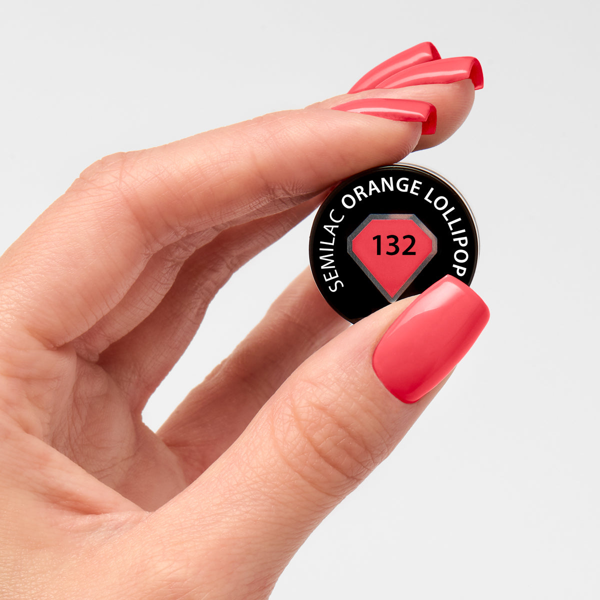 Semilac 132 Orange Lollipop UV Gel Polish 7ml - Semilac UK