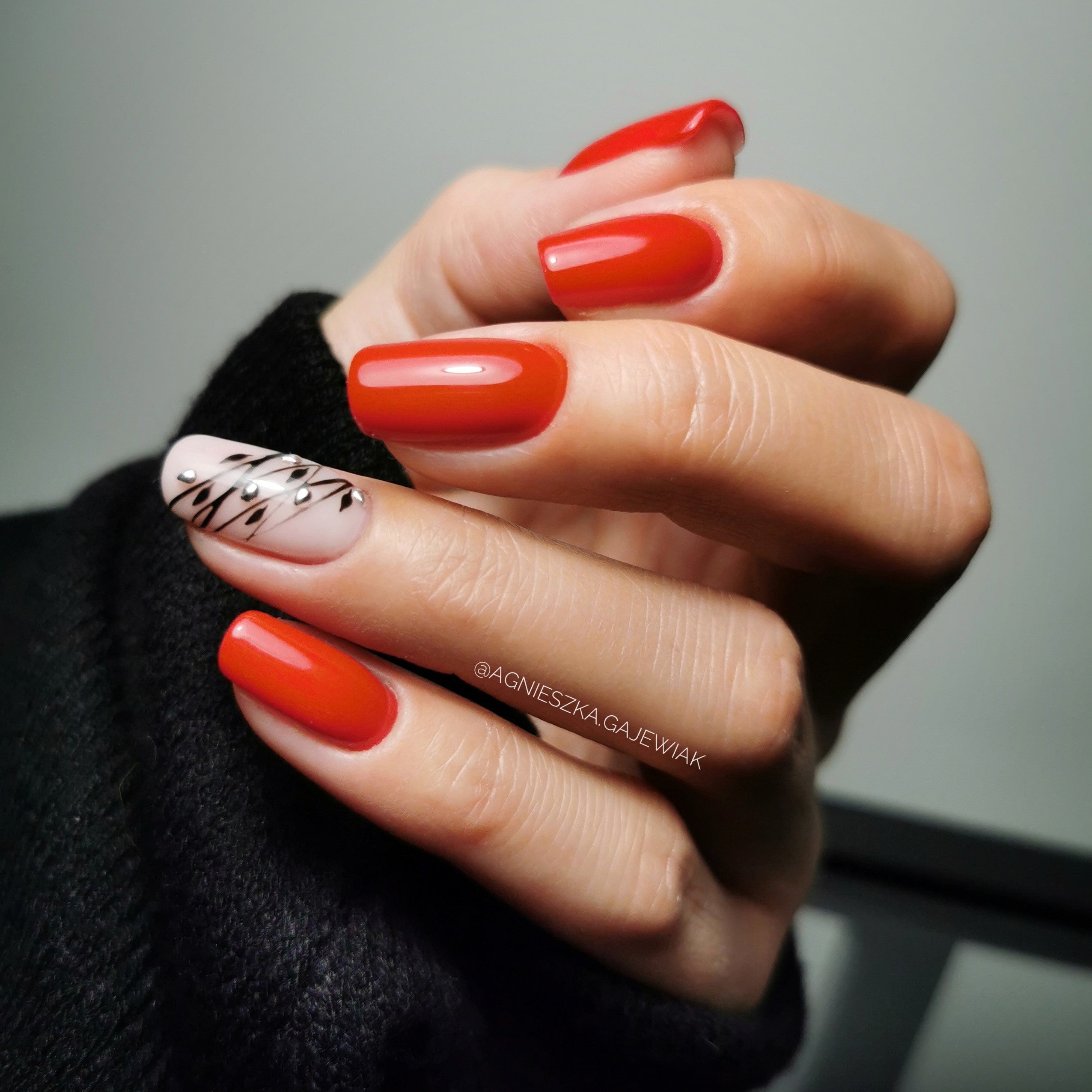 Semilac 345 Gorgeous Red UV Gel Polish 7ml - Semilac Shop