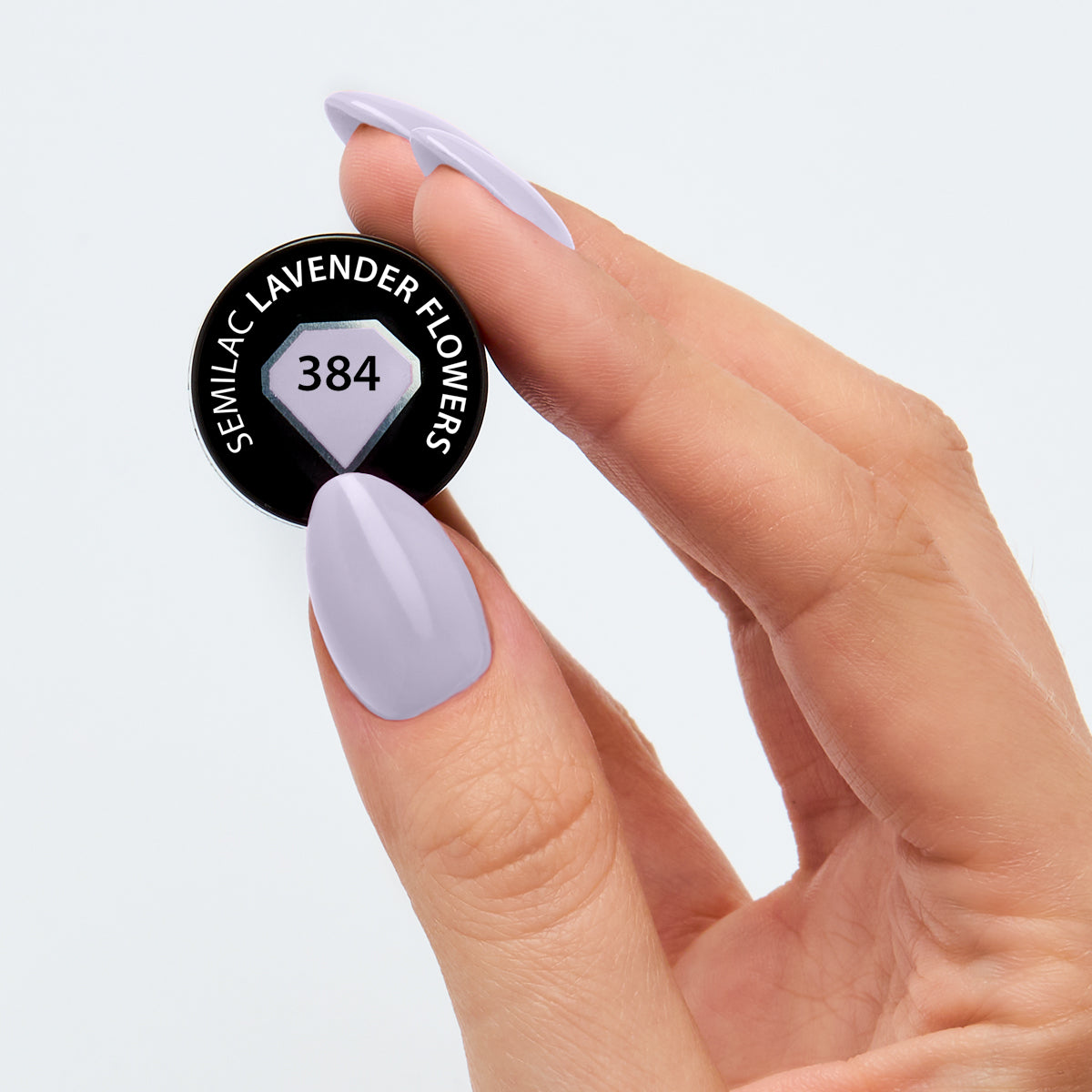 Semilac 384 Lavender Flowers UV Gel Polish 7ml - Semilac UK